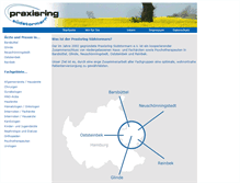 Tablet Screenshot of praxisring-suedstormarn.de